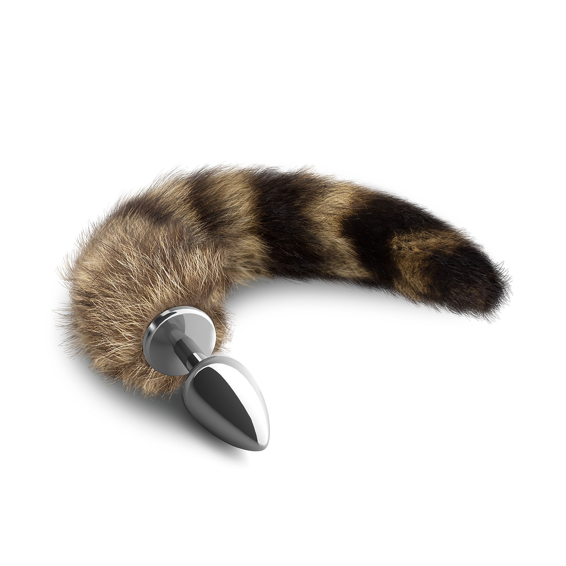 PLUG ANAL COM CAUDA FOXY SILVER METAL CRUSHIOUS 4