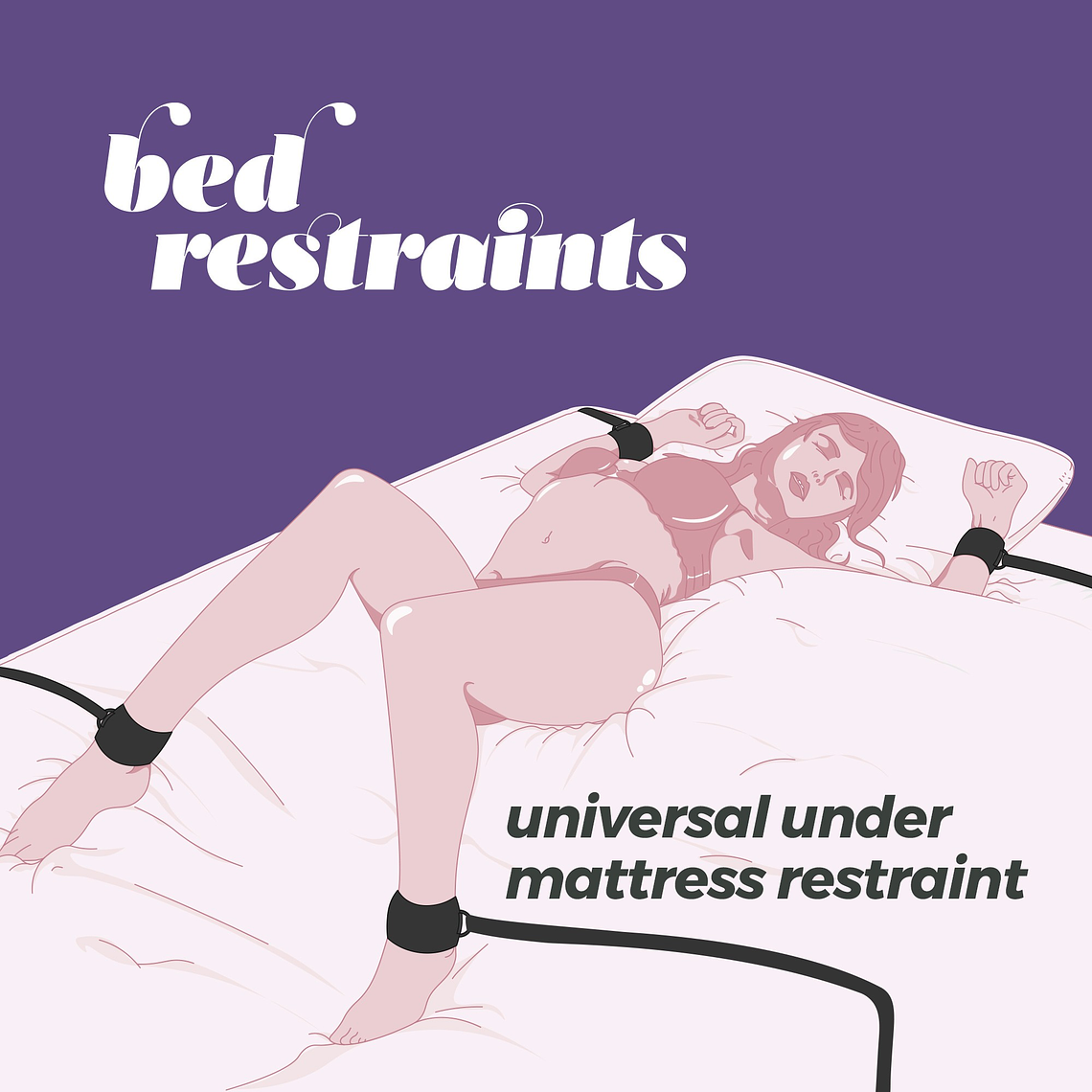 RESTRIÇÕES UNIVERSAIS BED RESTRAINTS CRUSHIOUS 1