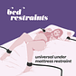 RESTRIÇÕES UNIVERSAIS BED RESTRAINTS CRUSHIOUS - thumbnail 1