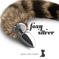 PLUG ANAL COM CAUDA FOXY SILVER METAL CRUSHIOUS - thumbnail 6