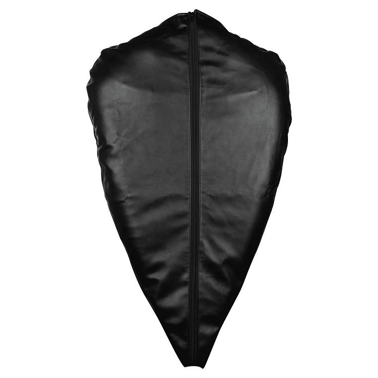 RESTRIÇÃO DE BRAÇOS ZIP-UP FULL ARM AND SHOULDER SLEEVE PRETO XTREME OUCH! 4