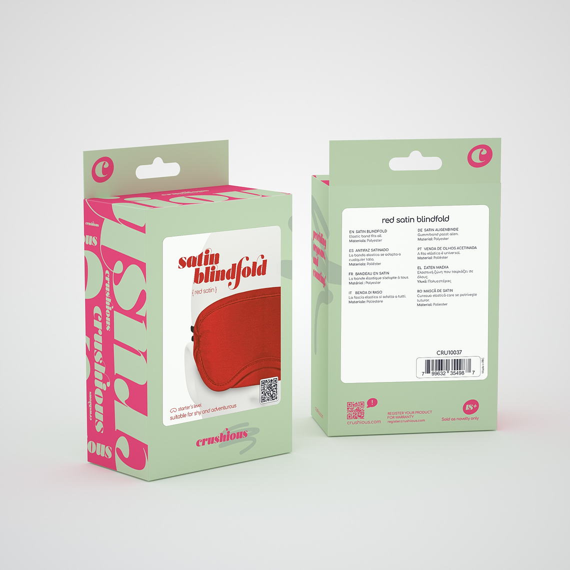 VENDA DE CETIM CRUSHIOUS VERMELHA 5