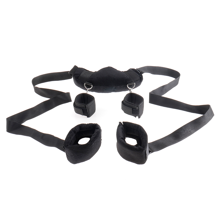 SUPORTE POSITION MASTER COM ALGEMAS FETISH FANTASY SERIES PRETO 7