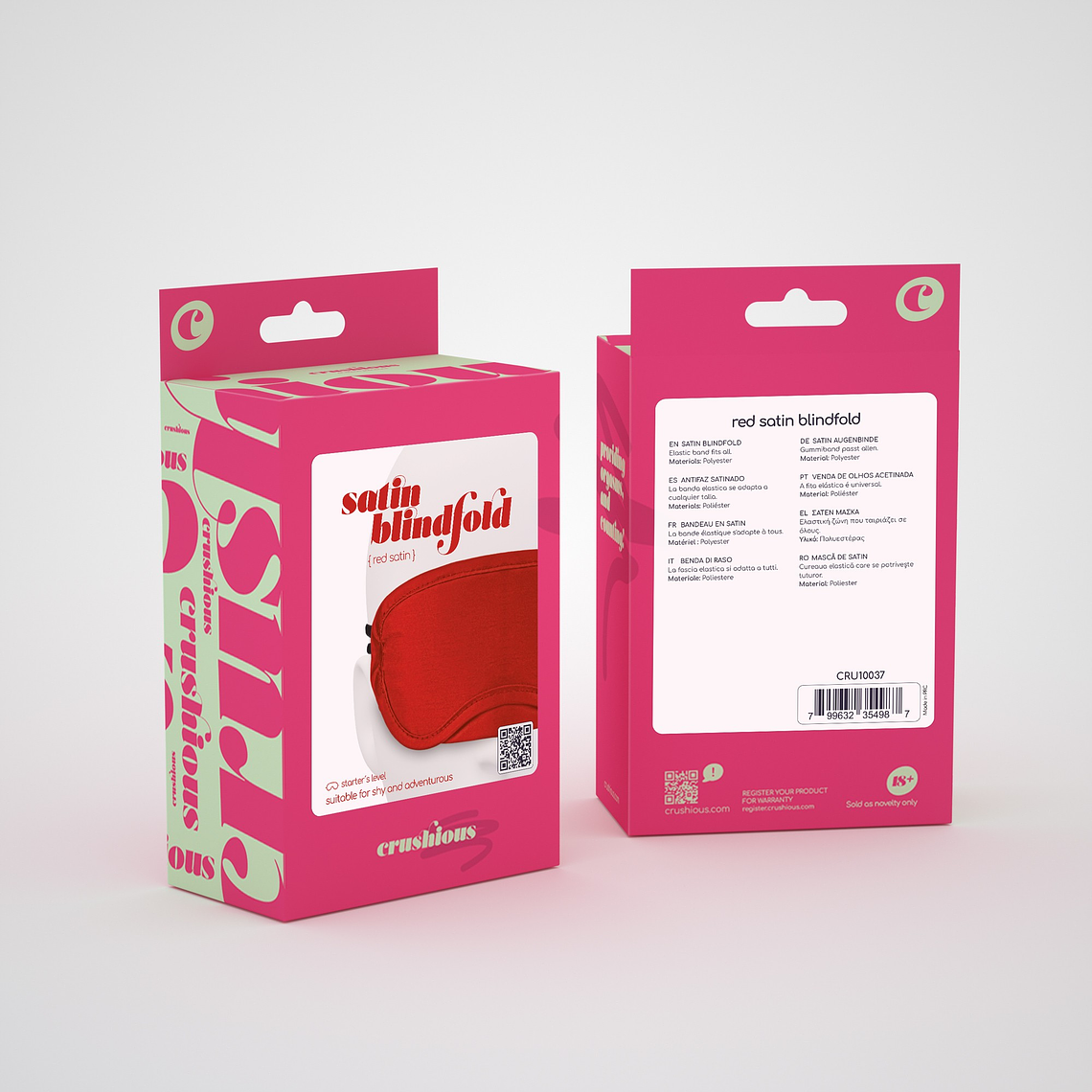 VENDA DE CETIM CRUSHIOUS VERMELHA 6