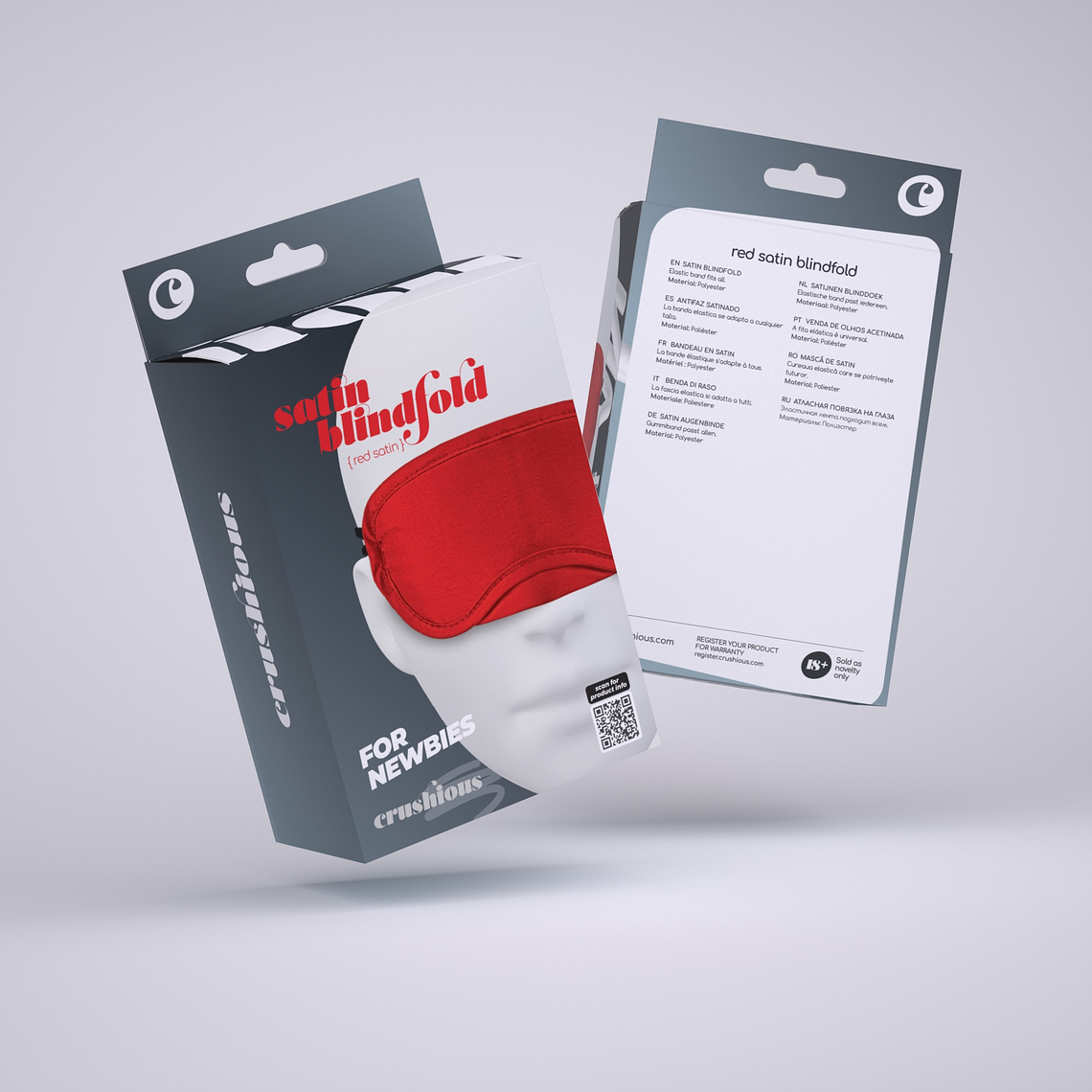 VENDA DE CETIM CRUSHIOUS VERMELHA 8