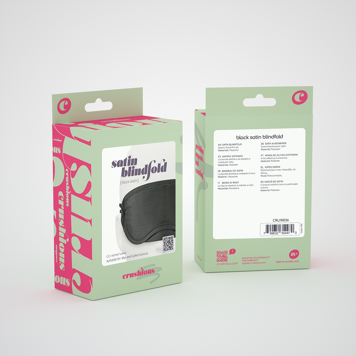 VENDA DE CETIM CRUSHIOUS PRETA 5