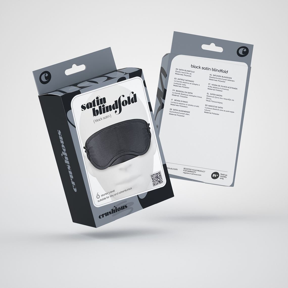 VENDA DE CETIM CRUSHIOUS PRETA 7