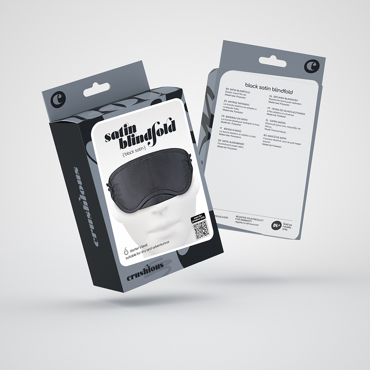 VENDA DE CETIM CRUSHIOUS PRETA 8