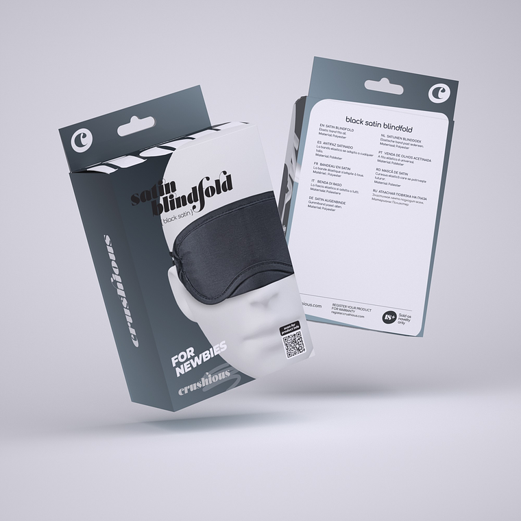 VENDA DE CETIM CRUSHIOUS PRETA 9