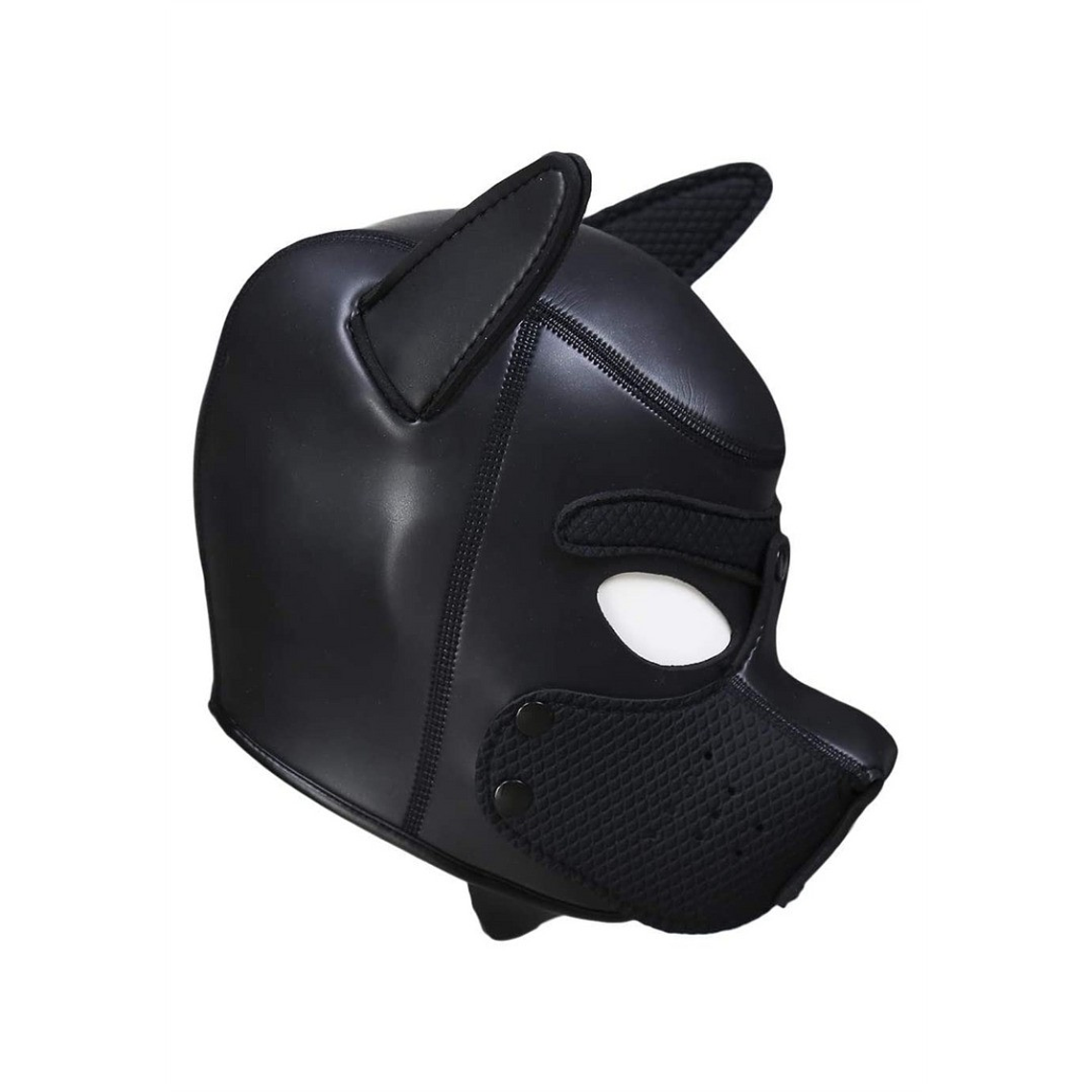 CAPUZ PUPPY HOOD EM NEOPRENE PRETO OUCH! 5