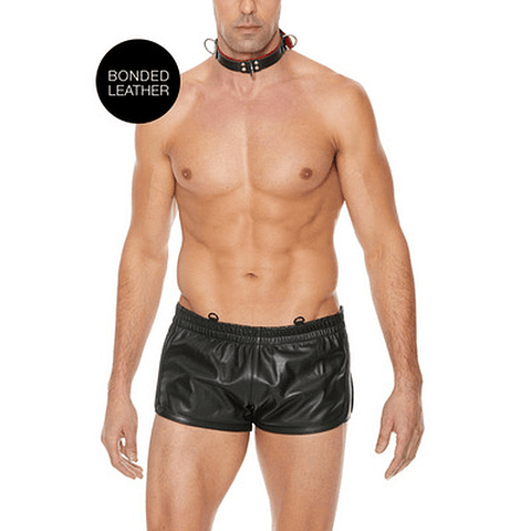 COLEIRA BONDAGE DELUXE VERMELHO OUCH!