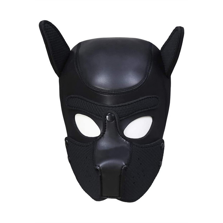 CAPUZ PUPPY HOOD EM NEOPRENE PRETO OUCH! 6