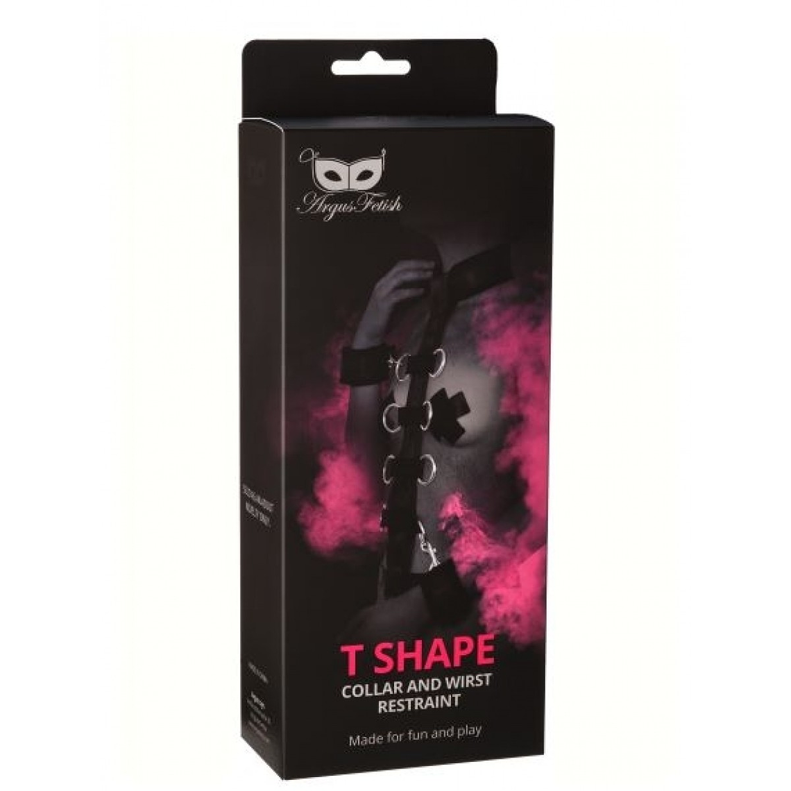 COLEIRA COM ALGEMAS T SHAPE ARGUS FETISH ARGUS TOYS 1