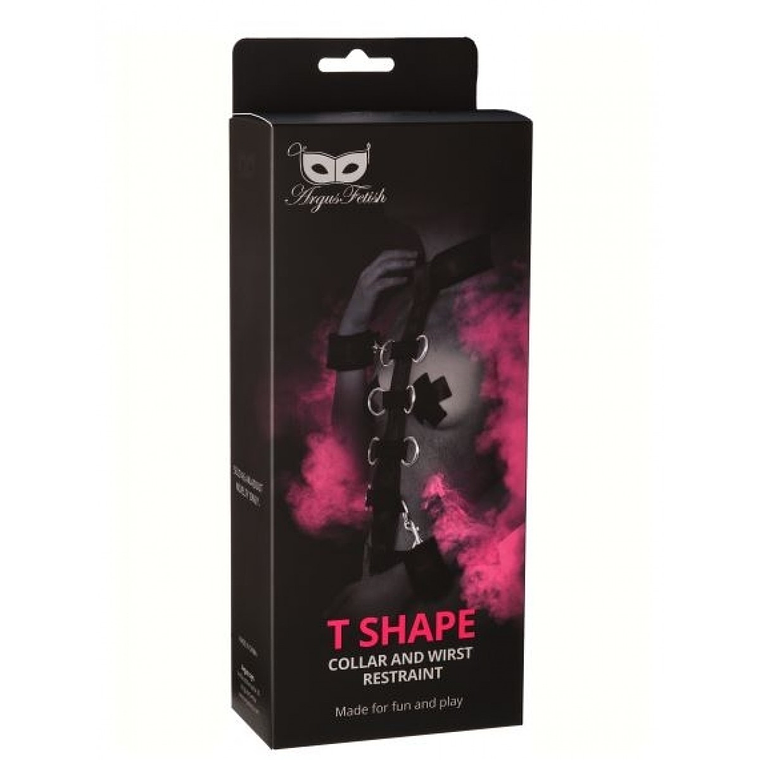 COLEIRA COM ALGEMAS T SHAPE ARGUS FETISH ARGUS TOYS 1