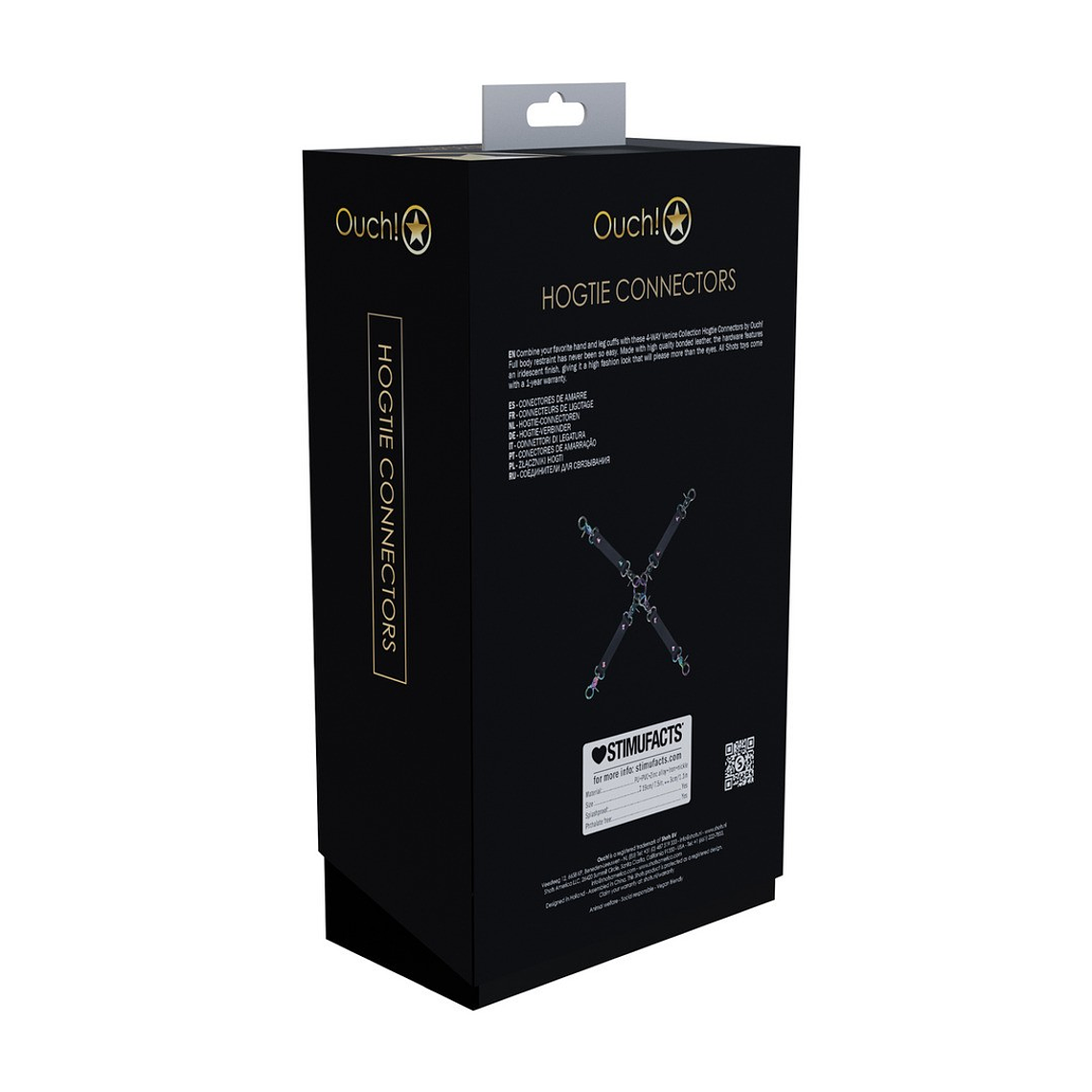 CONEXÃO HOGTIE VENICE COLLECTION PRETO OUCH! 3