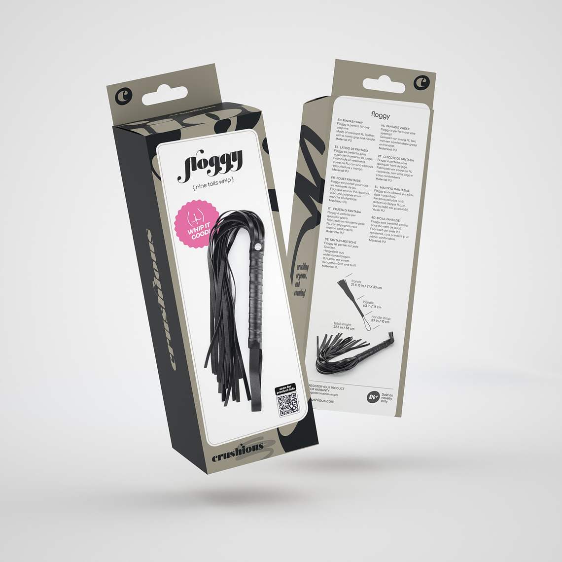 CHICOTE NINE TAILS FLOGGY CRUSHIOUS 7