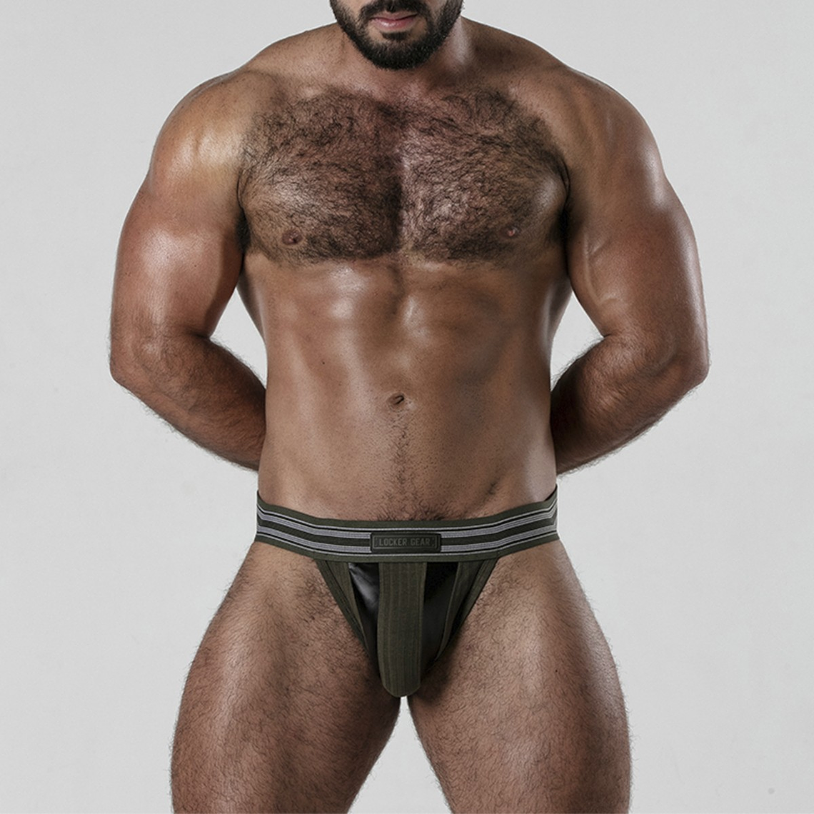 JOCKSTRAP BACKROOM BOTTOMLESS LOCKER GEAR CAQUI - 44 XXL 3
