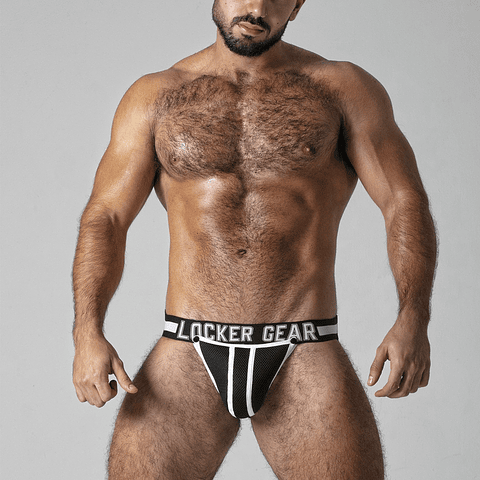JOCKSTRAP FULL ACCESS LOCKER GEAR BRANCO - 38 M