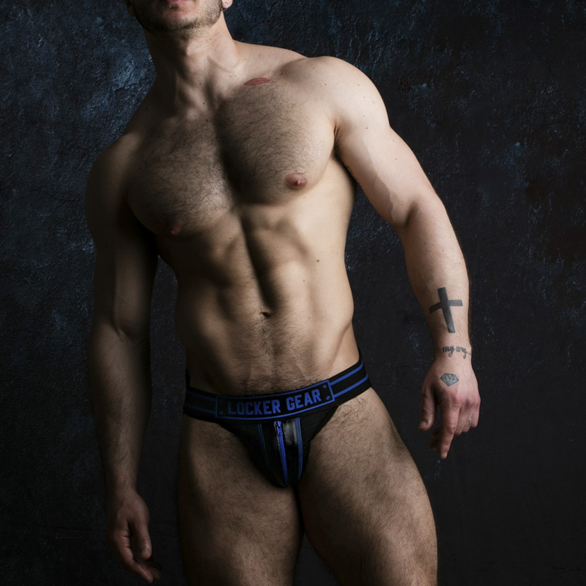 JOCKSTRAP MASSIVE RUDE LOCKER GEAR AZUL - 40 L 4
