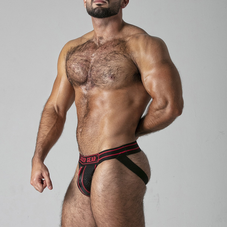 JOCKSTRAP MASSIVE RUDE LOCKER GEAR VERMELHO - 36 S 8