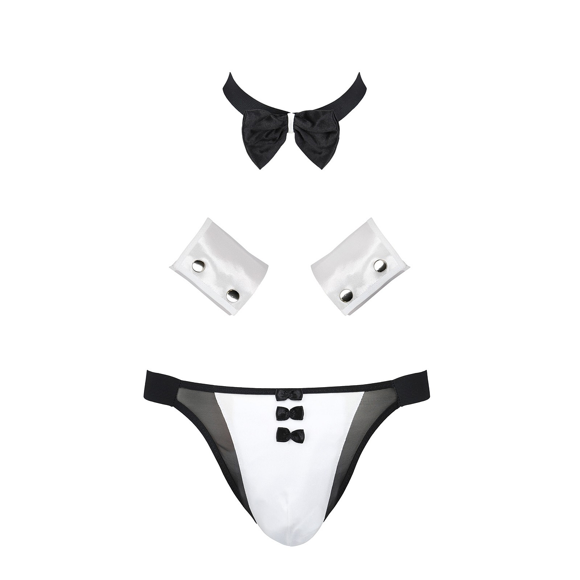 CONJUNTO DE 3 PEÇAS ALFRED PRETO PASSION - 36-38 S/M 3