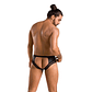 TANGA COM ABERTURA TOM PRETA PASSION - 44-46 XXL/3XL - vignette 2