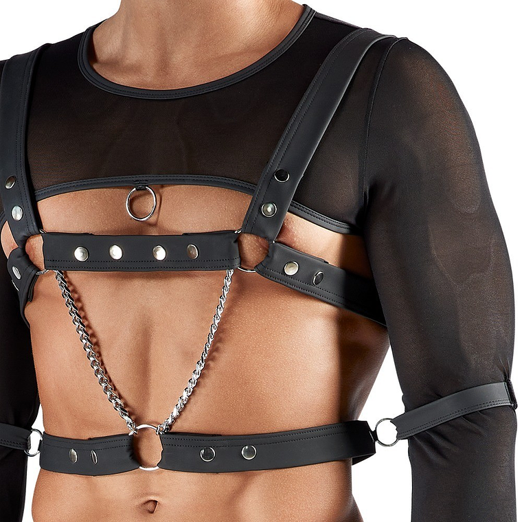 CONJUNTO DE 4 PEÇAS SVENJOYMENT BONDAGE PRETO - 36 S 5