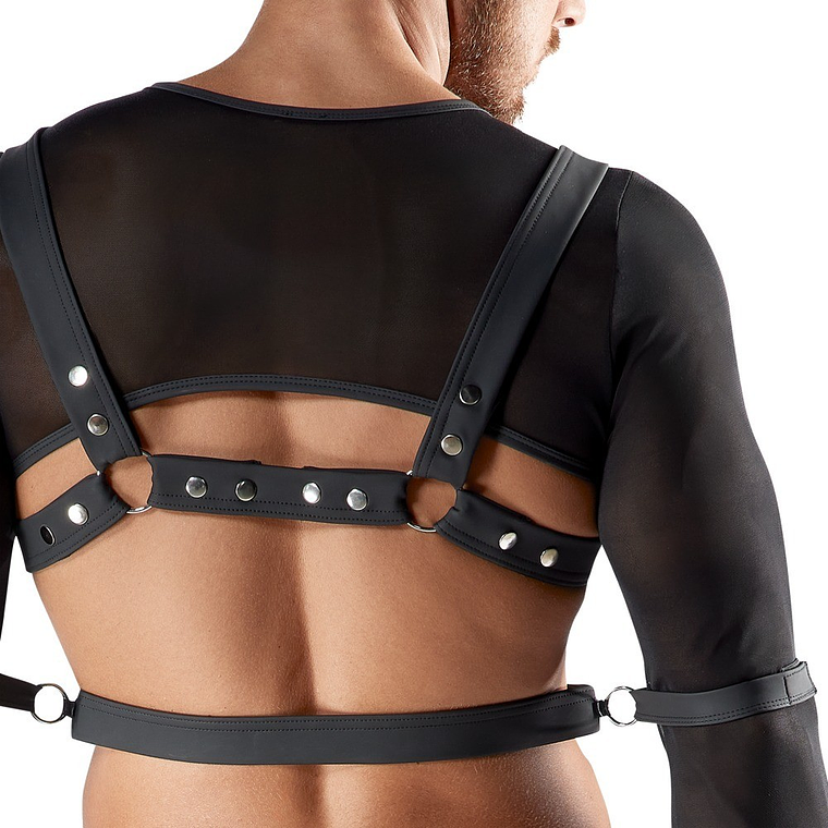 CONJUNTO DE 4 PEÇAS SVENJOYMENT BONDAGE PRETO - 40 L 7