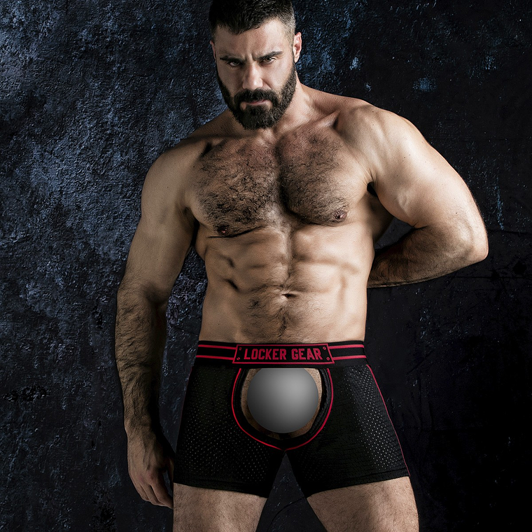 PERNEIRAS WATCH IT HARD LOCKER GEAR VERMELHAS - 40 L 3