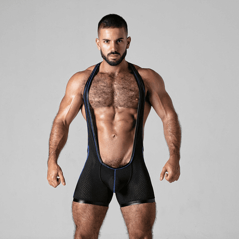 SINGLET LOOK AT IT LOCKER GEAR AZUL - 38 M