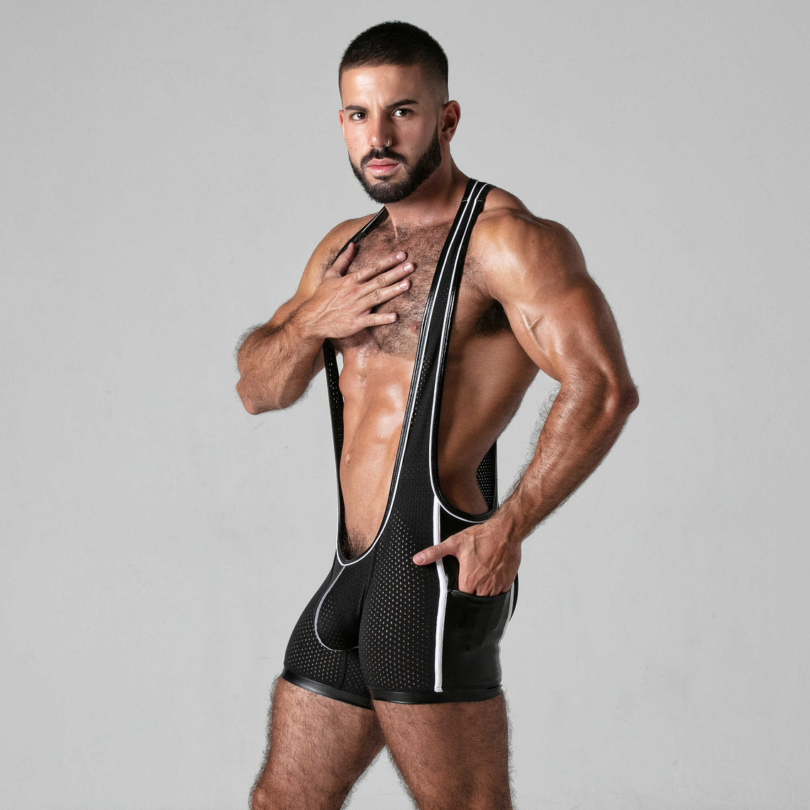 SINGLET LOOK AT IT LOCKER GEAR BRANCO - 42 XL 4