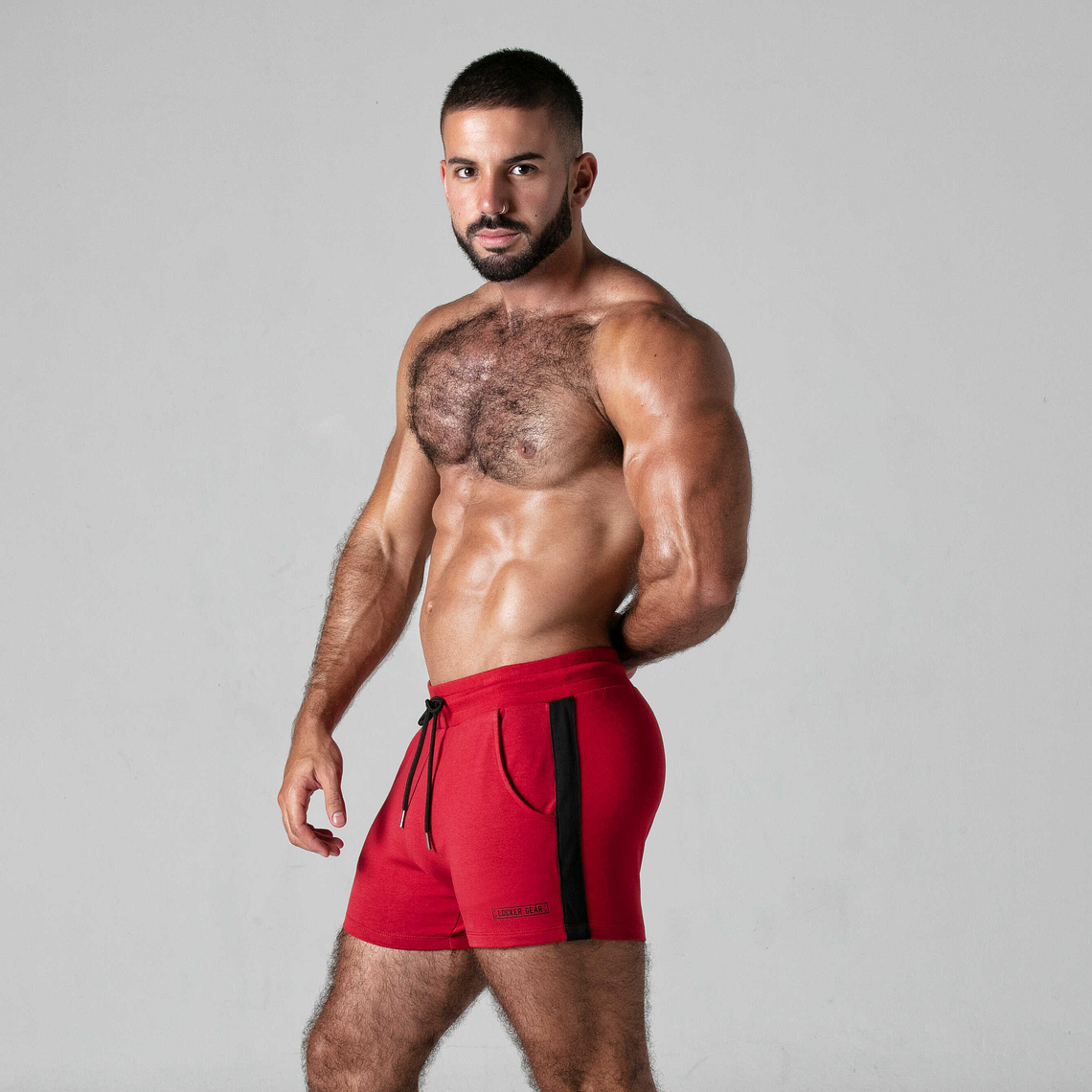 MINI CALÇÃO TOUCH IT VERMELHO LOCKER GEAR - 36 S 3