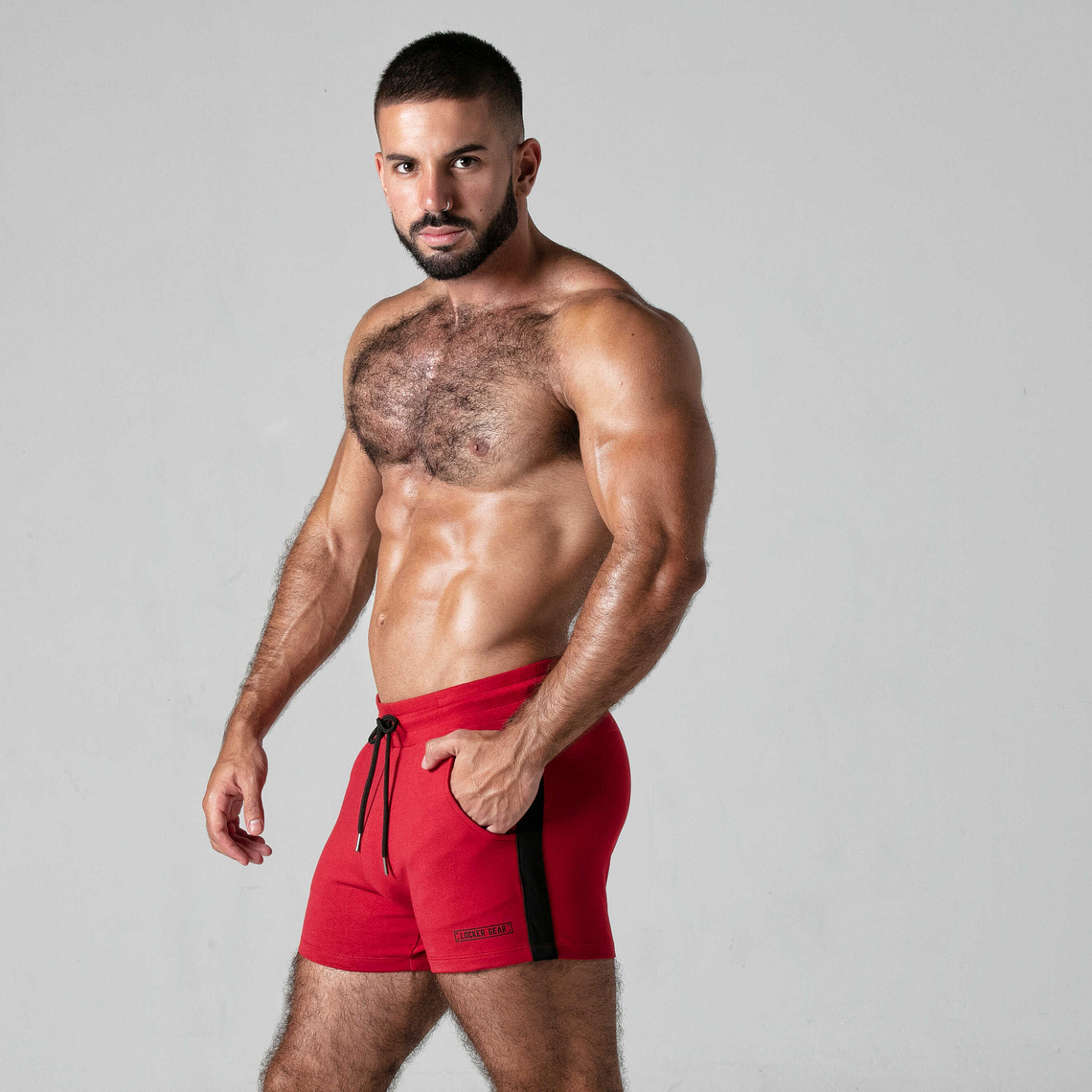 MINI CALÇÃO TOUCH IT VERMELHO LOCKER GEAR - 44 XXL 4