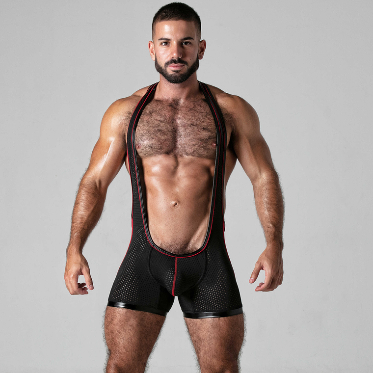 SINGLET LOOK AT IT LOCKER GEAR VERMELHO - 42 XL 1