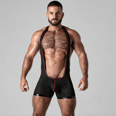 SINGLET LOOK AT IT LOCKER GEAR VERMELHO - 44 XXL