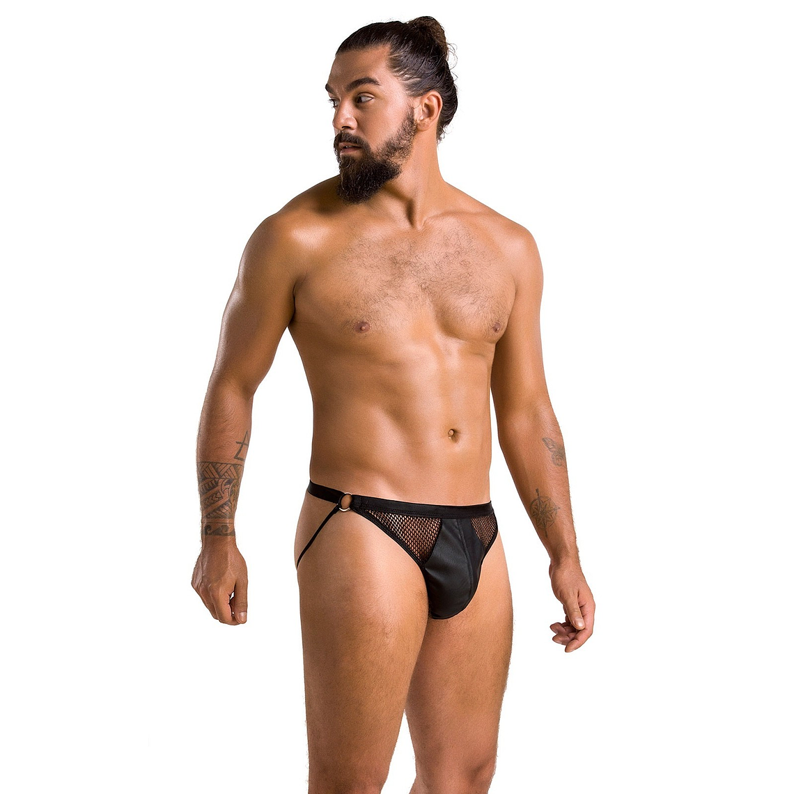 SLIP COM ABERTURA LUKE PRETO PASSION - 44-46 XXL/3XL 1