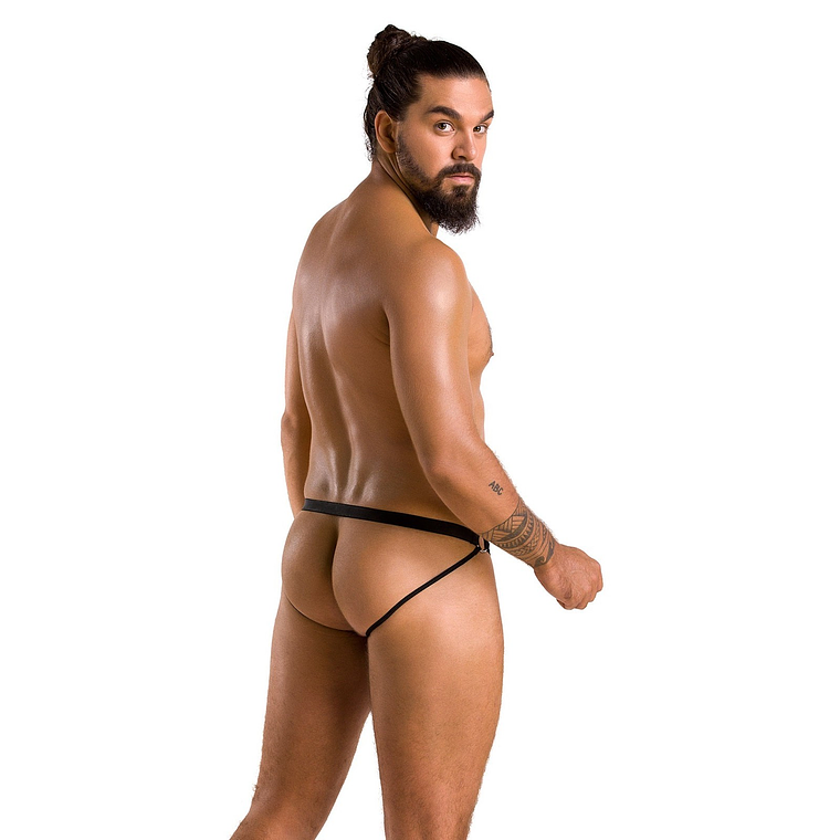 SLIP COM ABERTURA LUKE PRETO PASSION - 44-46 XXL/3XL 2