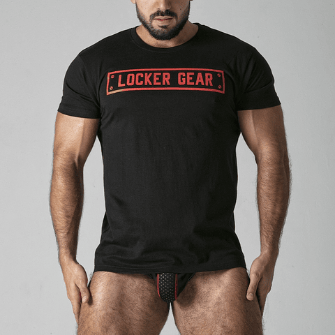 T-SHIRT LKG LOCKER GEAR VERMELHA - 36 S