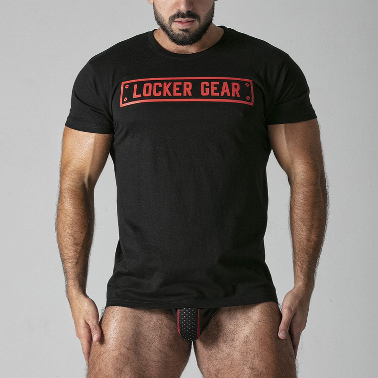 T-SHIRT LKG LOCKER GEAR VERMELHA - 44 XXL 1