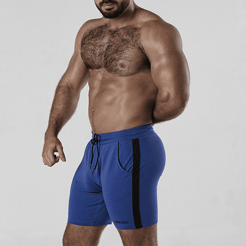 CALÇÃO SIDE STRIP SHORT AZUL LOCKER GEAR - 36 S