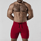 CALÇÃO SIDE STRIP SHORT VERMELHO LOCKER GEAR - 46 3XL - vignette 3