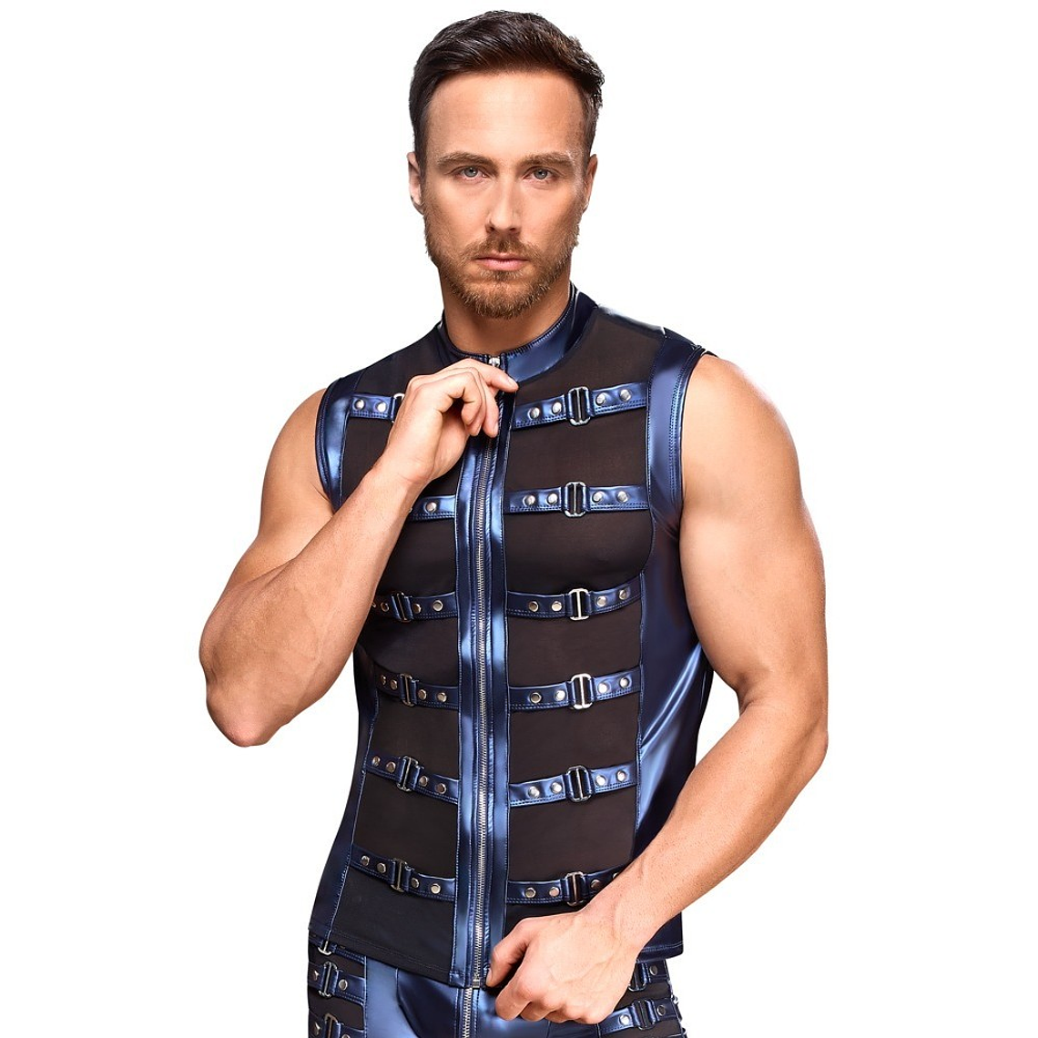 CAMISA AZUL NEK  - 38 M 3