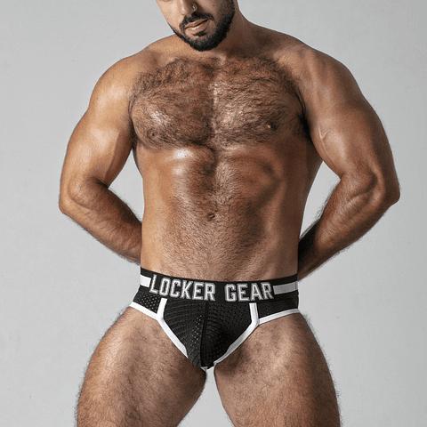 CUECA PUSH IT LOCKER GEAR BRANCA - 40 L