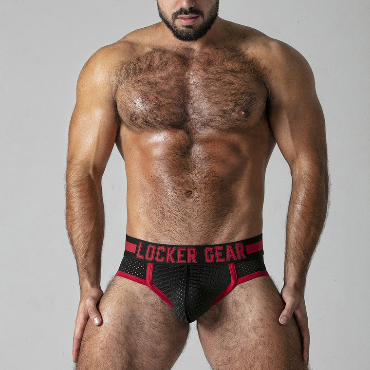 CUECA PUSH IT LOCKER GEAR VERMELHA - 42 XL 1