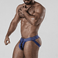 JOCKSTRAP BACKROOM BOTTOMLESS LOCKER GEAR AZUL - 42 XL - vignette 1