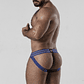 JOCKSTRAP BACKROOM BOTTOMLESS LOCKER GEAR AZUL - 44 XXL - vignette 2