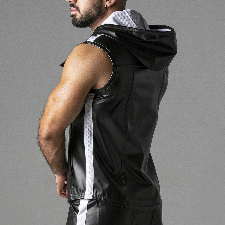 COLETE MASSIVE RUDE HOODY BRANCO LOCKER GEAR - 38 M 3