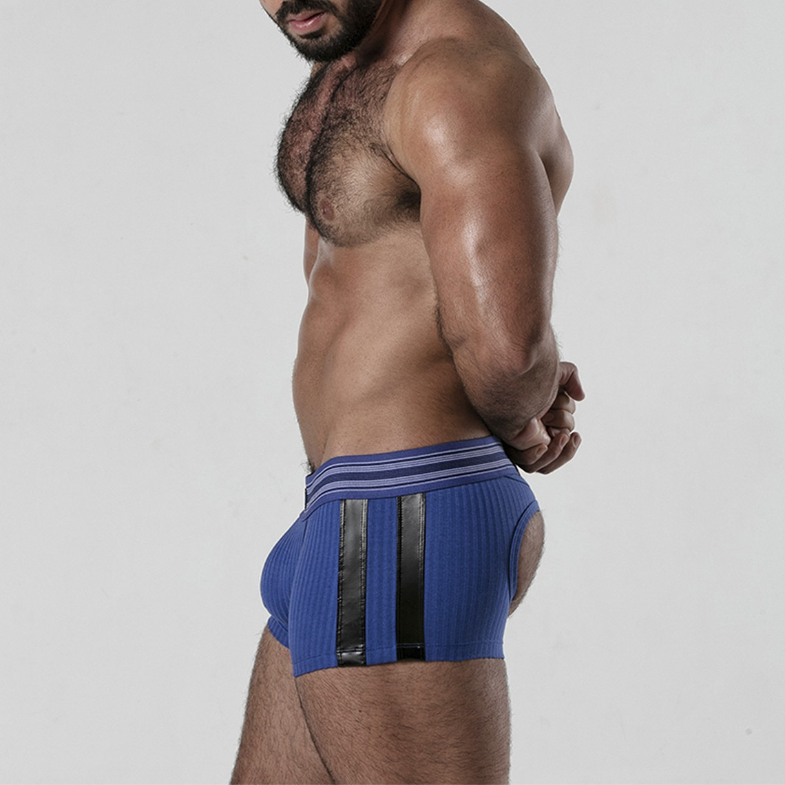 BOXERS BACKROOM BOTTOMLESS LOCKER GEAR AZUIS - 46 3XL 3