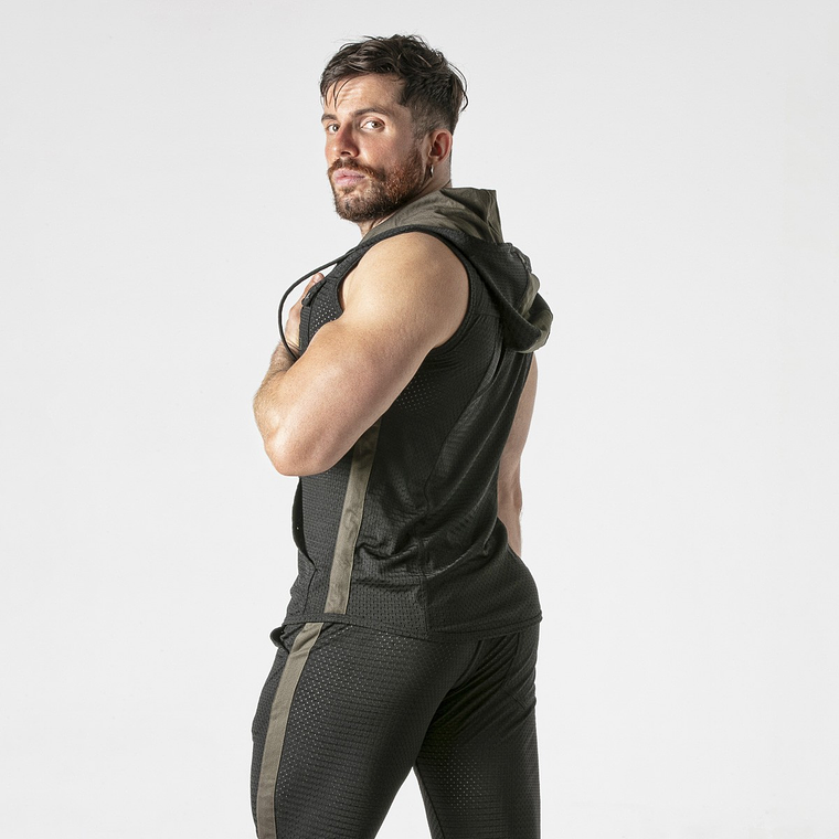 COLETE HOODY CAQUI LOCKER GEAR - 38 M 2