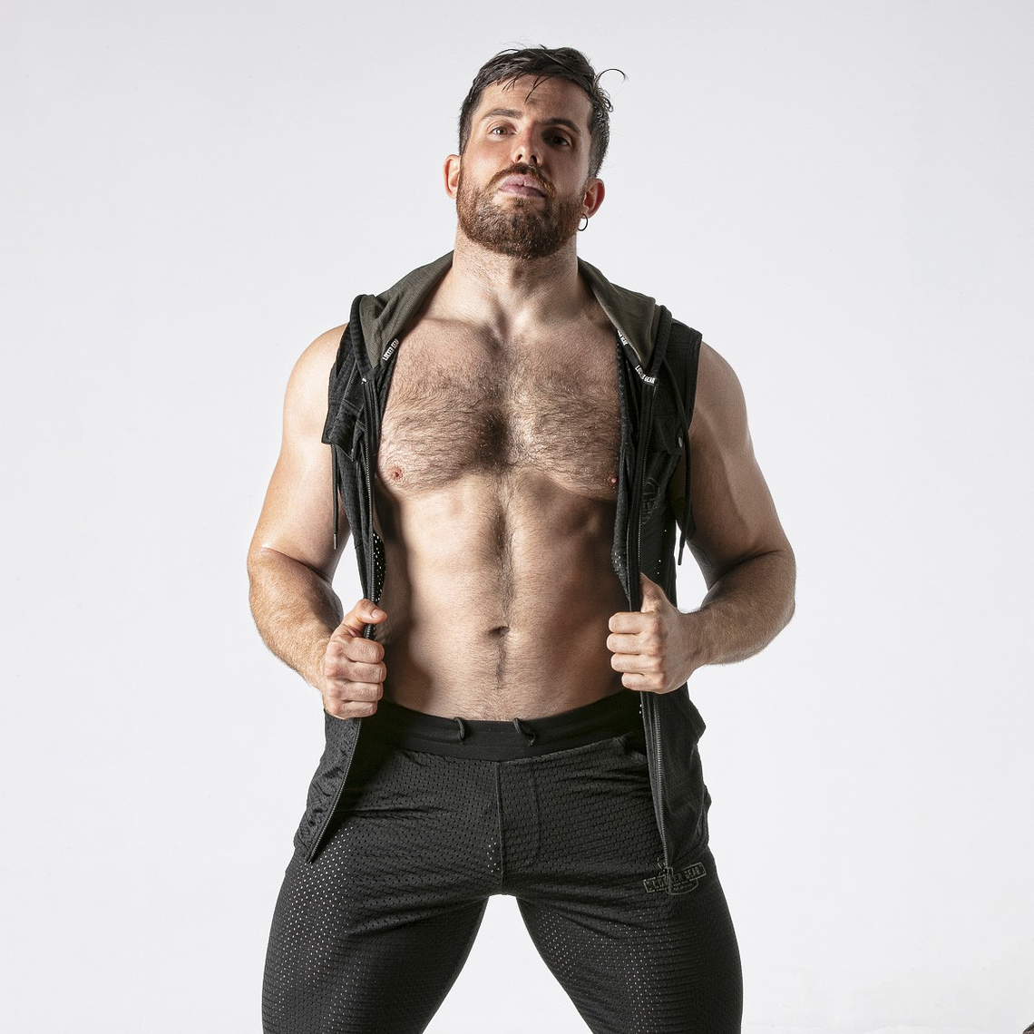 COLETE HOODY CAQUI LOCKER GEAR - 38 M 5